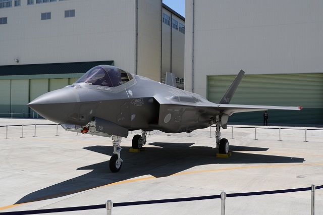 導入が進む航空自衛隊のステルス戦闘機F35A（資料写真）