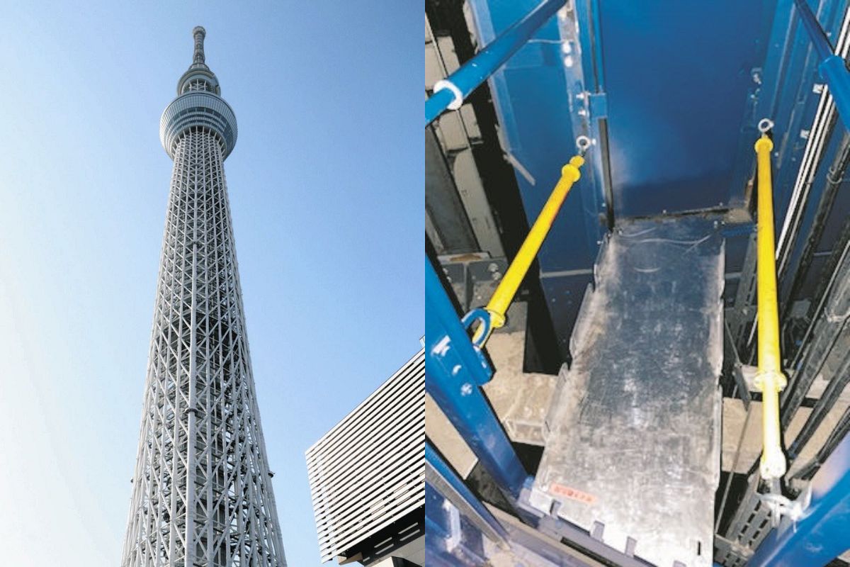 20人は深夜2時、長さ1.2m、幅40cm金属板を渡って救出…スカイツリーの