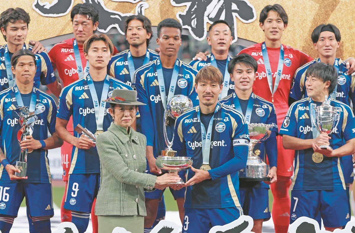 町田ゼルビアが初タイトル 昌子源「この瞬間をまた味わいたくなる