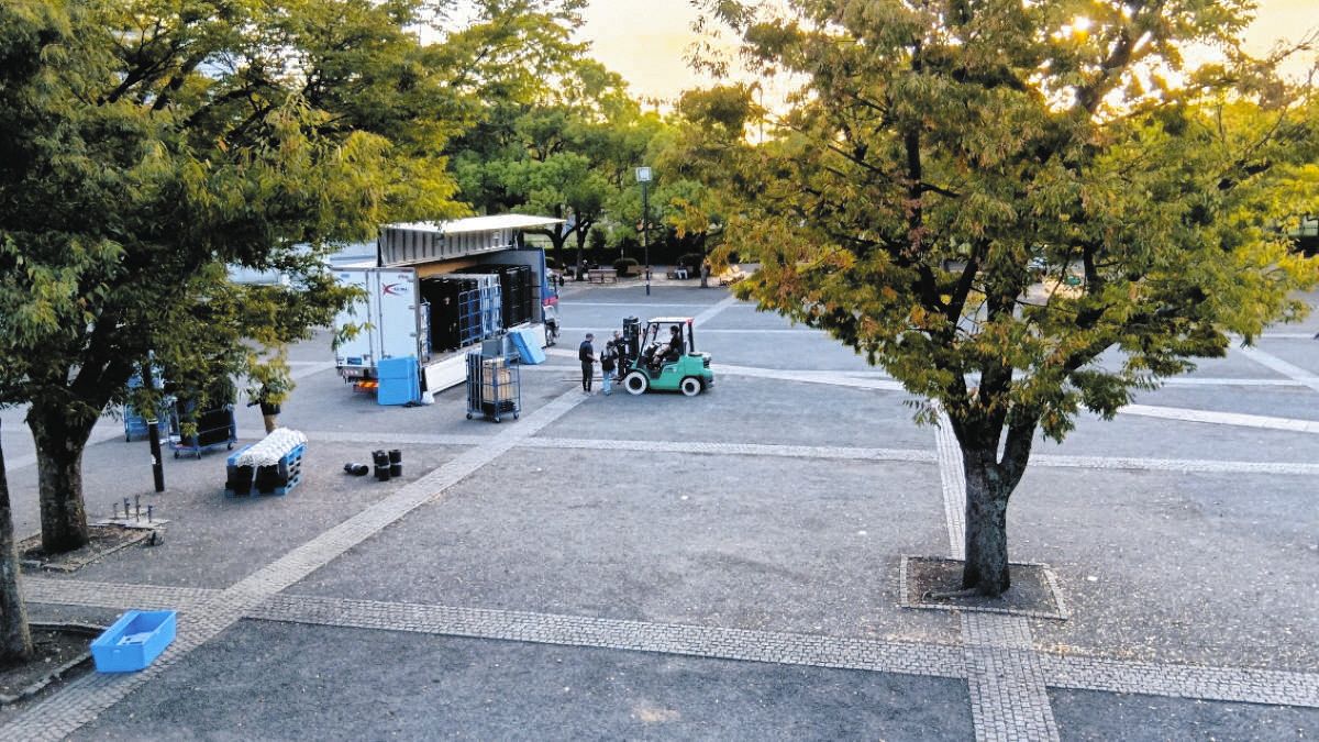 違法な日雇い派遣が疑われるスキマバイトの現場となった代々木公園イベント会場