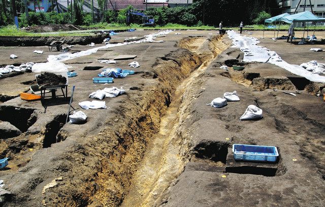 メーカー 旧安中高校庭の文化財発掘調査 古代街道「東山道」跡か 30日に現地説明会：東京新聞デジタル 文化、民俗