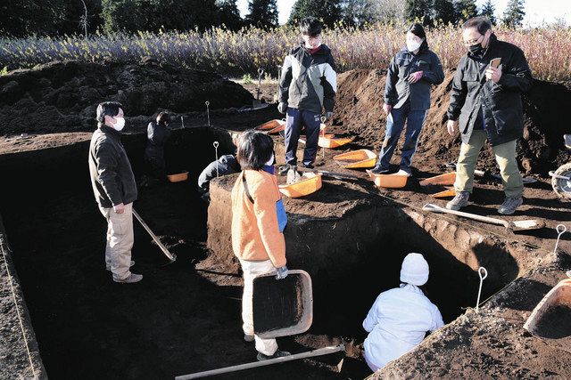 武者塚古墳は方墳だった 土浦で筑波大教授 40年ぶり再調査「円墳」覆る