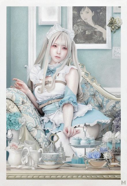 特売 2.5次元」× 写実絵画 千葉県出身 コスプレーヤーを古典技法で 画集