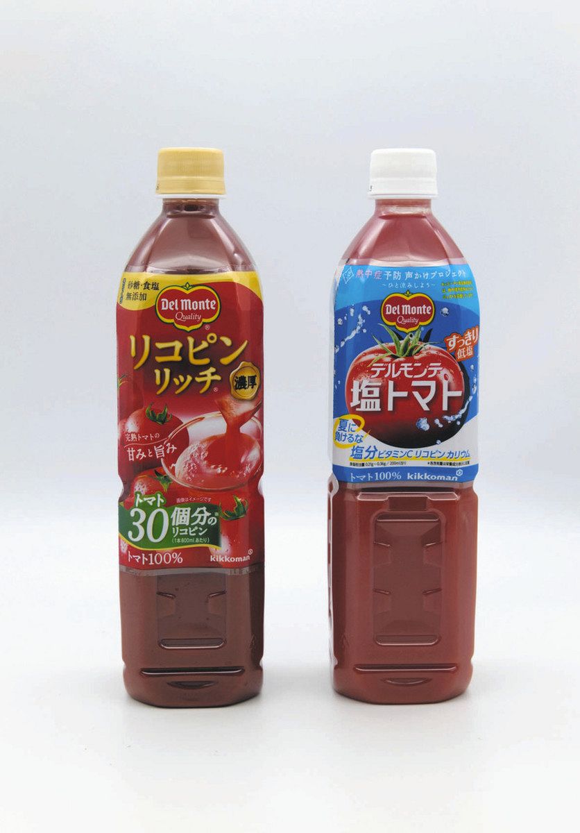 比べてみたら＞野菜・トマトジュース：東京新聞デジタル