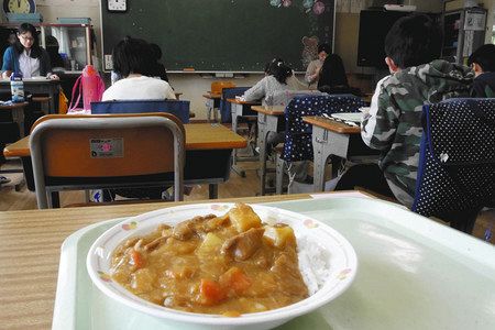 新型コロナ 教室に久々 いただきます 豊島の学童 給食食材カレー提供 東京新聞 Tokyo Web