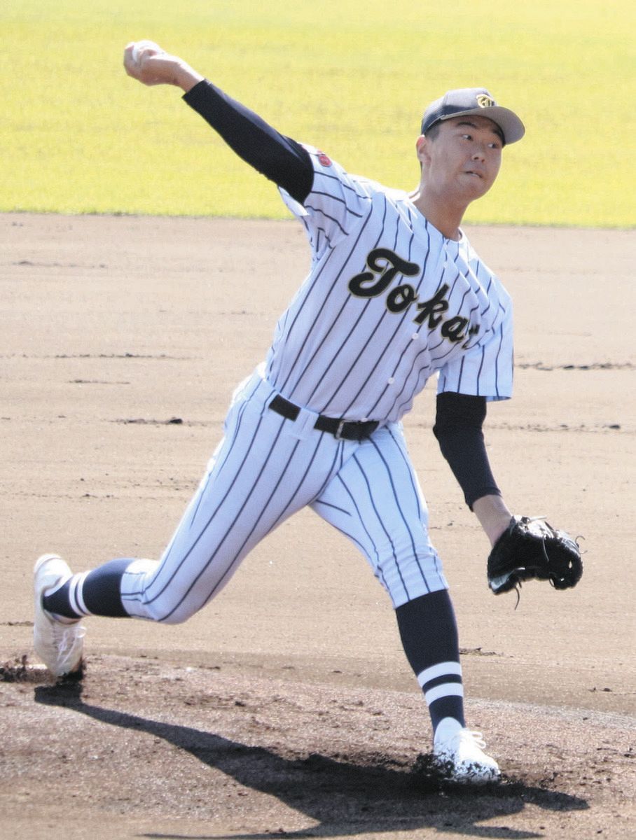 暑さに夢を断たれた背番号1 東海大菅生・宮本恭佑投手 父・宮本慎也