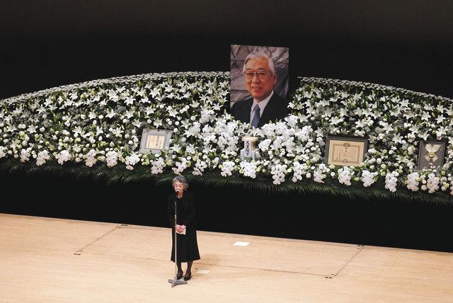 渡辺文雄元知事 お別れの会 ４期１６年の功績たたえる 東京新聞 Tokyo Web