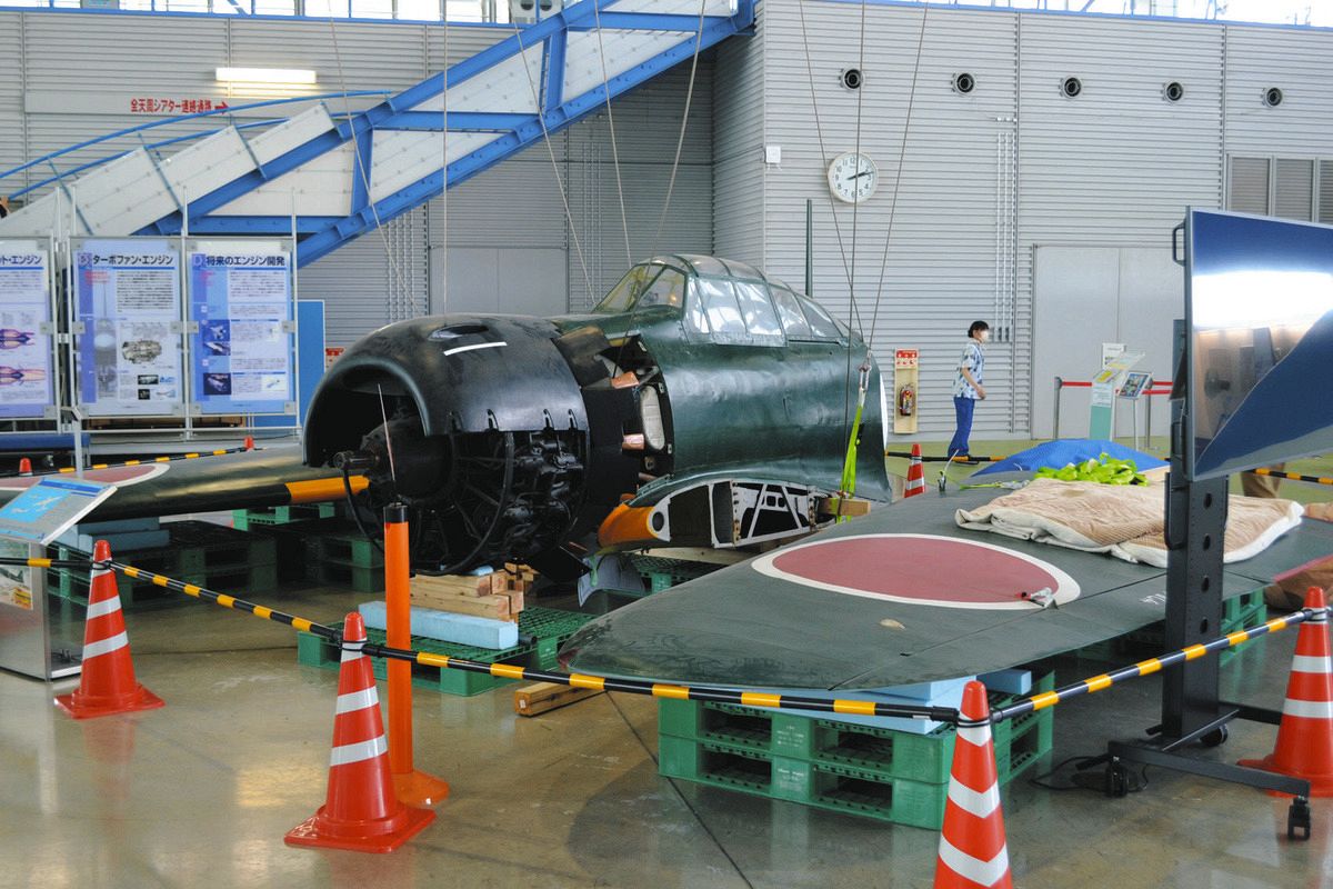 ゼロ戦の内部、今だけ浜松で公開中　約60年ぶりの分解、操縦席や貴重な部品が目の前に　堀越二郎さんもかつて見学：東京新聞 TOKYO Web