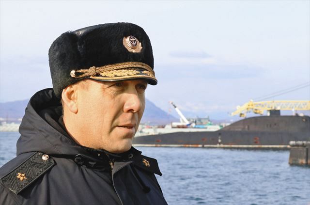 ロシア太平洋艦隊潜水艦部隊のトップ、ナバルスキー少将