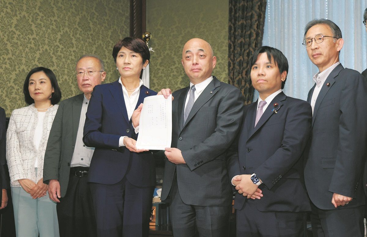 野党3党、検察抗告「全面禁止」にする対案提出 再審見直し 「原則禁止