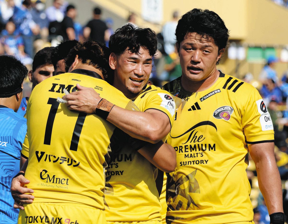 東京サントリーサンゴリアス・流大と中村亮土が現役に別れ ラスト