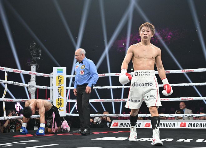 井上尚弥 井上尚弥 金芸俊に4回KO勝ちで4団体統一王座3度目の防衛