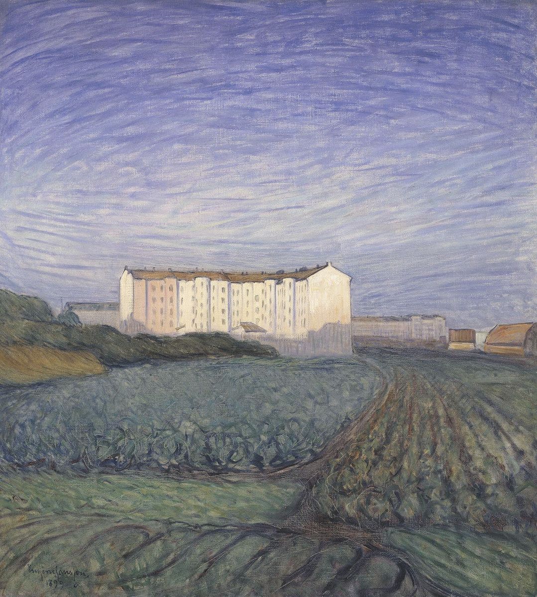 スウェーデン絵画 北欧の光、日常のかがやき＞（下） 静寂の郊外