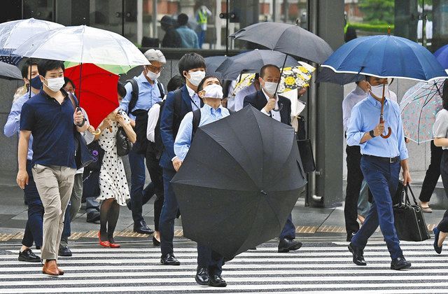 関東甲信が梅雨入り 平年より7日遅く 東京新聞 Tokyo Web