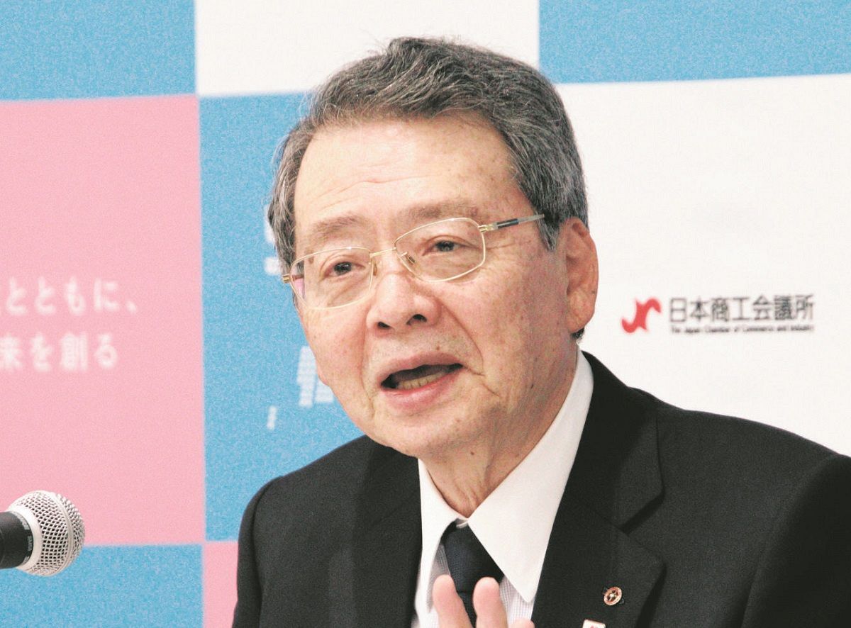 トランプ鉄鋼関税、「アメリカには痛い」と小林健・東商会頭