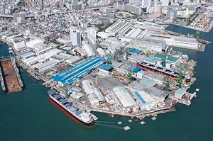 川崎重工業の神戸工場（同社のウェブサイトより）