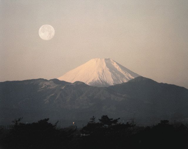 岡田紅陽 富士山 写真 額装 富士山に全てを捧げた写真家 - 美術品