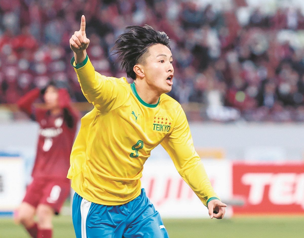 帝京高校サッカー部 全国高校サッカー選手権大会出場記念シャツ