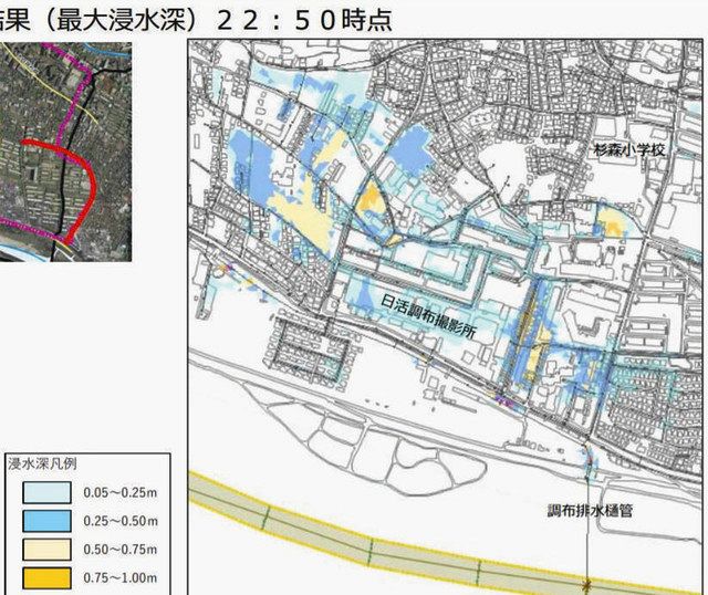 昨秋の台風１９号浸水被害 多摩川逆流 一転 あり 調布市のシミュレーションで判明 東京新聞 Tokyo Web