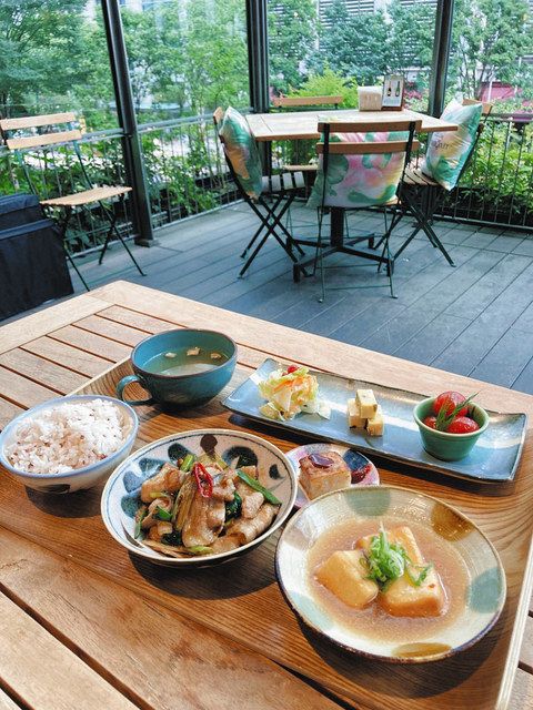 テラス De グルメ 富錦樹台菜香檳コレド室町テラス店 富錦樹セット 東京新聞 Tokyo Web