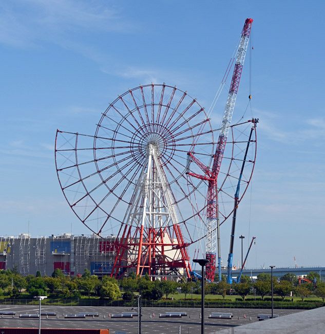 解体作業が進む大観覧車：東京新聞デジタル