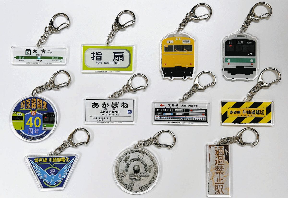 埼京線開業40周年 ご当地ガチャタマ登場 赤羽線103系やレアアイテムも