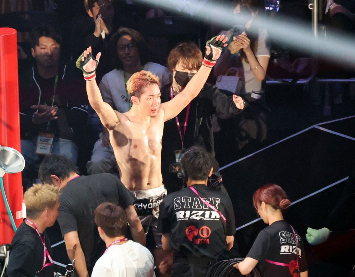 素晴らしい RIZIN男祭り 朝倉未来復活勝利：東京新聞デジタル コレクション