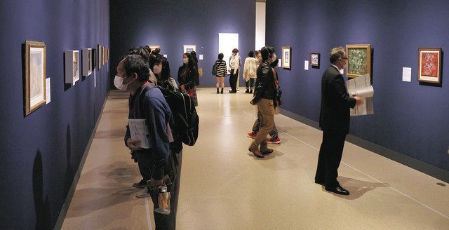 ピカソとその時代」初日にぎわう 日本初公開作品多く 上野・国立