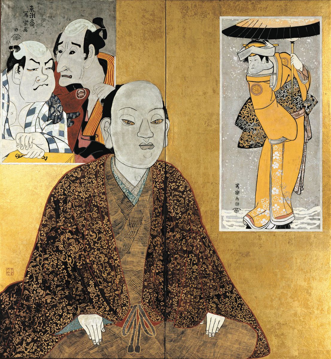 京都国立近代美術館収蔵画家　多摩美大教授  立軌会 片岡真太郎  油彩 独立行政法人国立美術館・所蔵作品検索