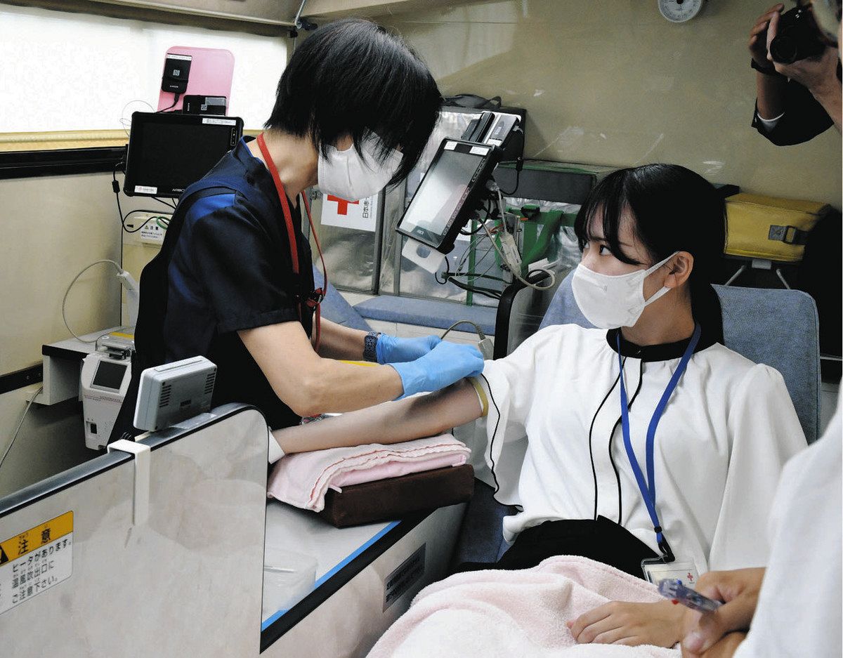 埼玉県赤十字血液センター呼びかけ 高まる需要 献血に協力を 初の報道