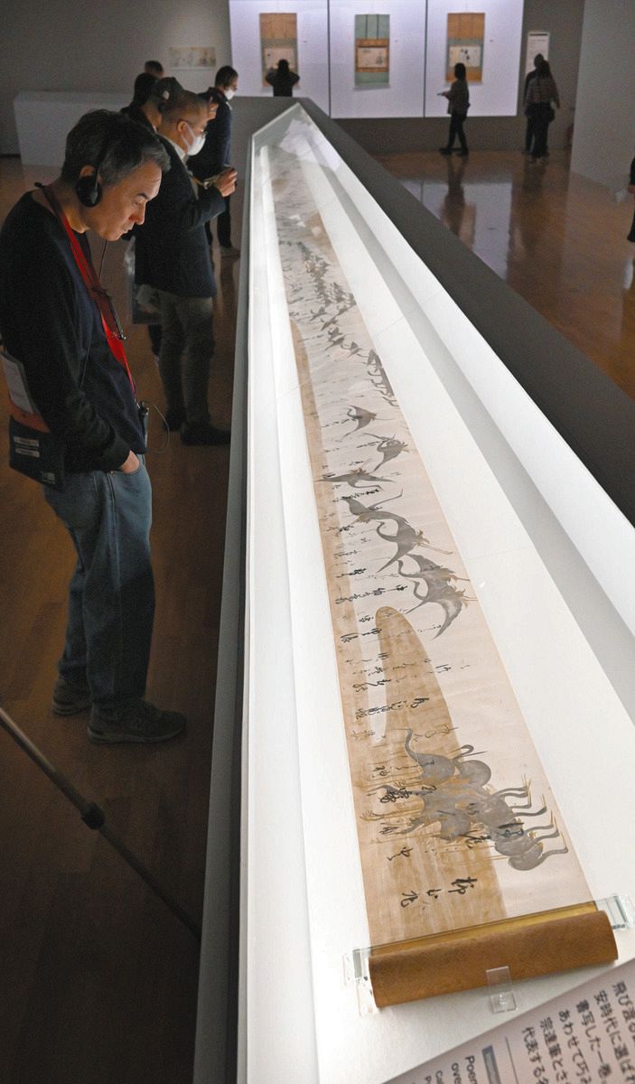 国宝の硯箱や重文の絵巻、刀剣など多彩な展示 特別展「本阿弥