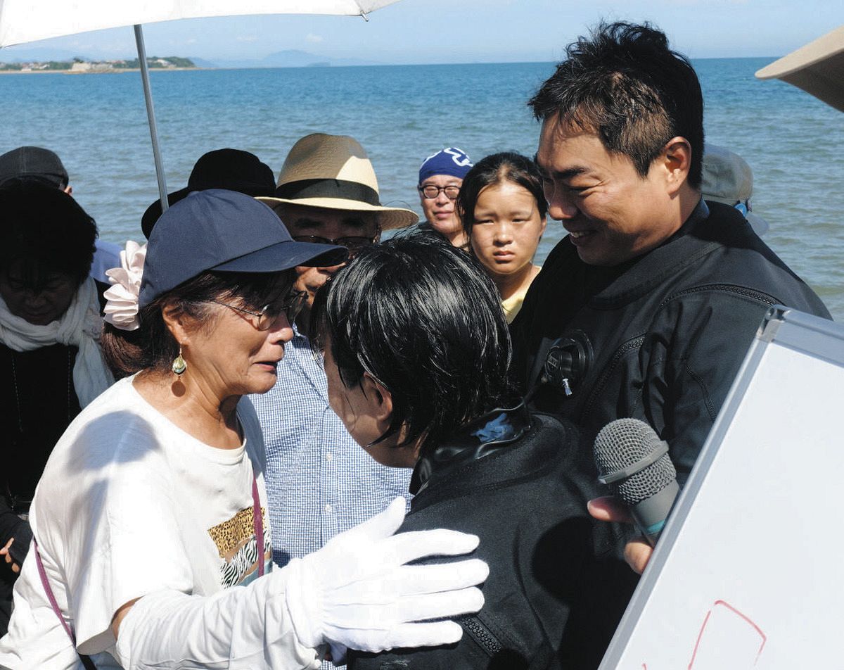 その時、現場からざわめきが消えた…水没した海底炭鉱から人骨らしき
