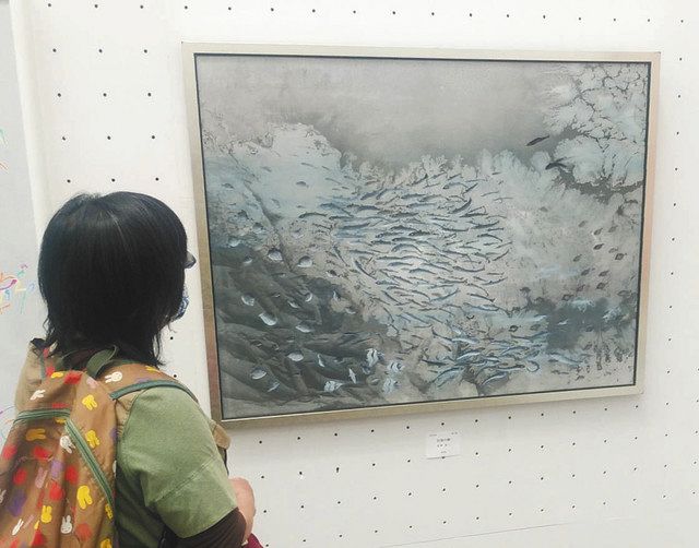 葛飾の水墨画師・高野加一さん「新日春展」入選 99歳、尽きぬ創作意欲