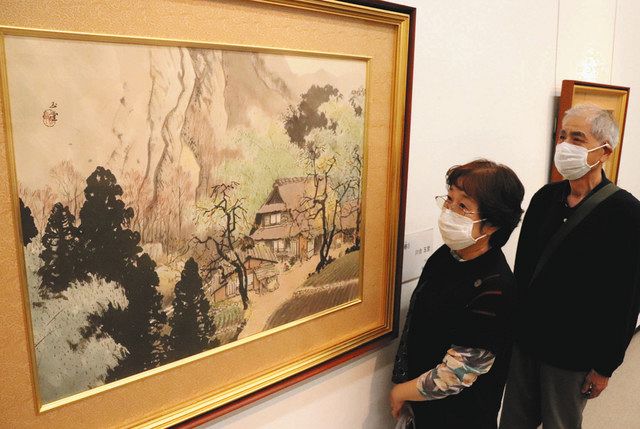 日本画で芸術の秋堪能 青梅で地元ゆかり玉堂ら46点：東京新聞デジタル