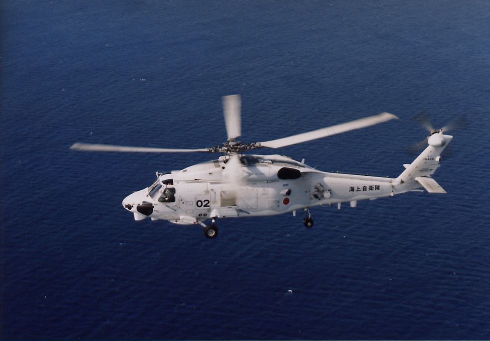 海上自衛隊の哨戒ヘリ「SH－60K」（出典：海上自衛隊ホームページ） 