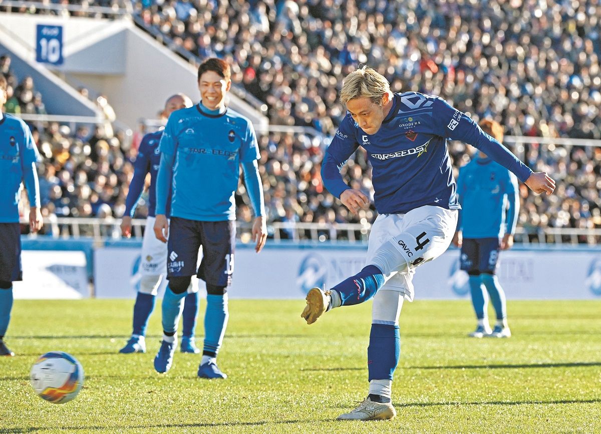 カズが、本田圭佑が…吉田沙保里も!? 松井大輔さん引退試合を彩った華麗