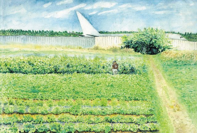 絵画 熱帯の農村風景 油彩画 絵画 熱帯の農村風景 油彩画 絵画熱帯の