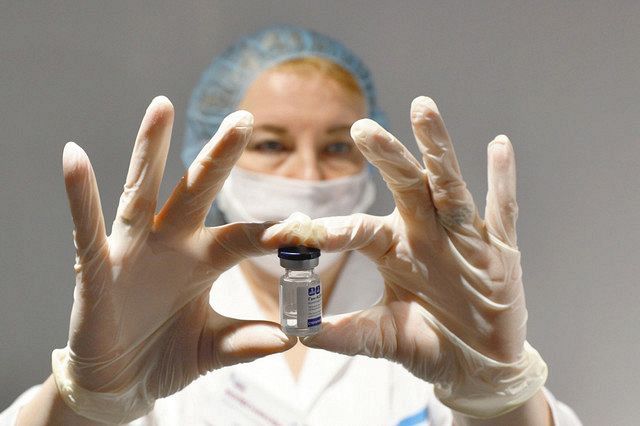 ロシアが開発した新型コロナウイルスのワクチン「スプートニクＶ」＝モスクワ通信社 