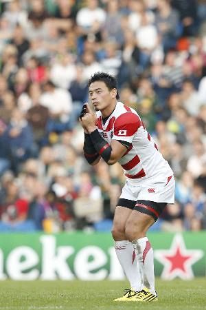 五郎丸さん、歴史的金星振り返る ラグビーが「憧れの存在に
