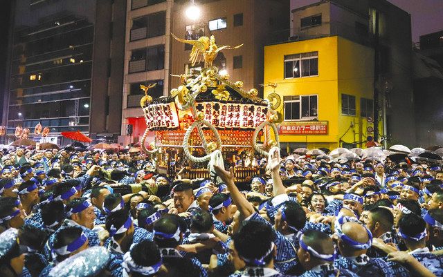 65年ぶり神輿が来る！ 鳥越神社の飛び地・志ん猿 交通戦争で中止