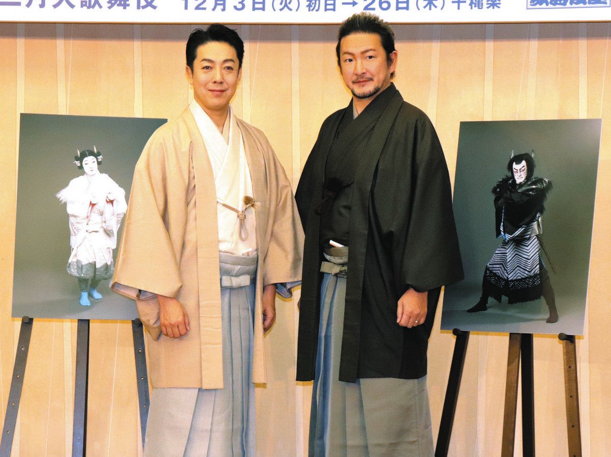 歌舞伎座 十二月大歌舞伎 獅童「子どもも大人も楽しめる」：東京新聞