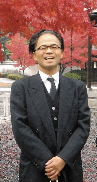 元気だった頃の赤木俊夫さん。「いつも太陽のような笑顔でした」と雅子さん＝２０１６年１１月、岡山県内で
