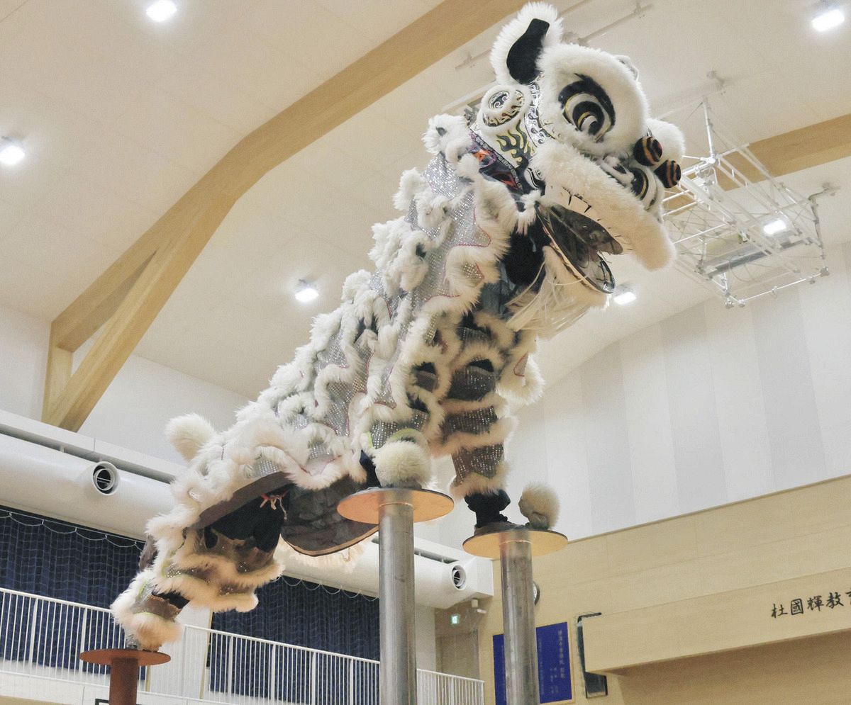 獅子舞が「スポーツ競技」？空を飛びアクロバットで…その知られざる
