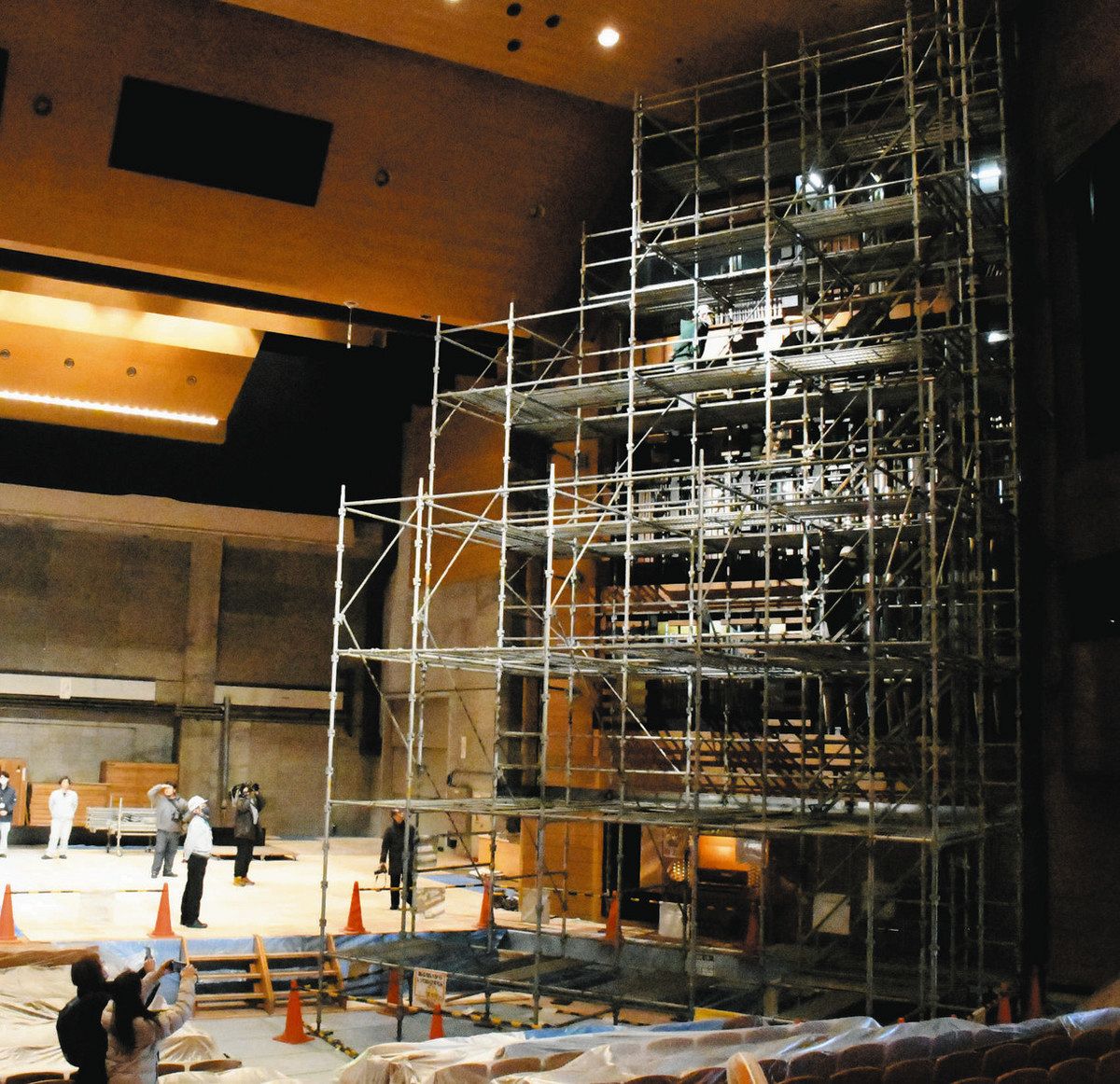 パイプオルガンまたね！ 習志野文化ホール、施設の再開発延期で暫定