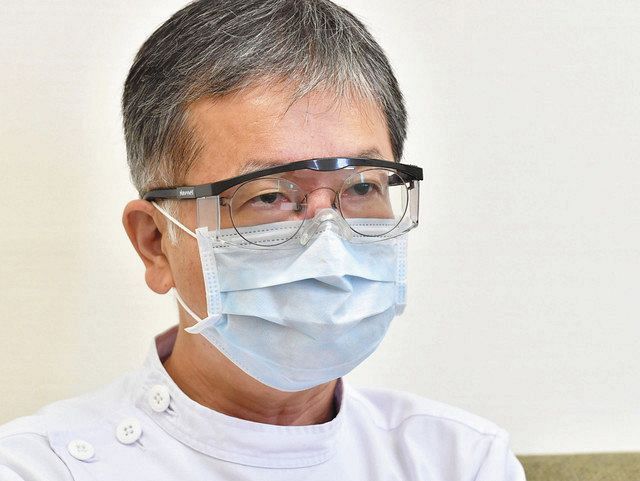 「ぎりぎりの状態」と話す立川相互病院の山田秀樹副院長