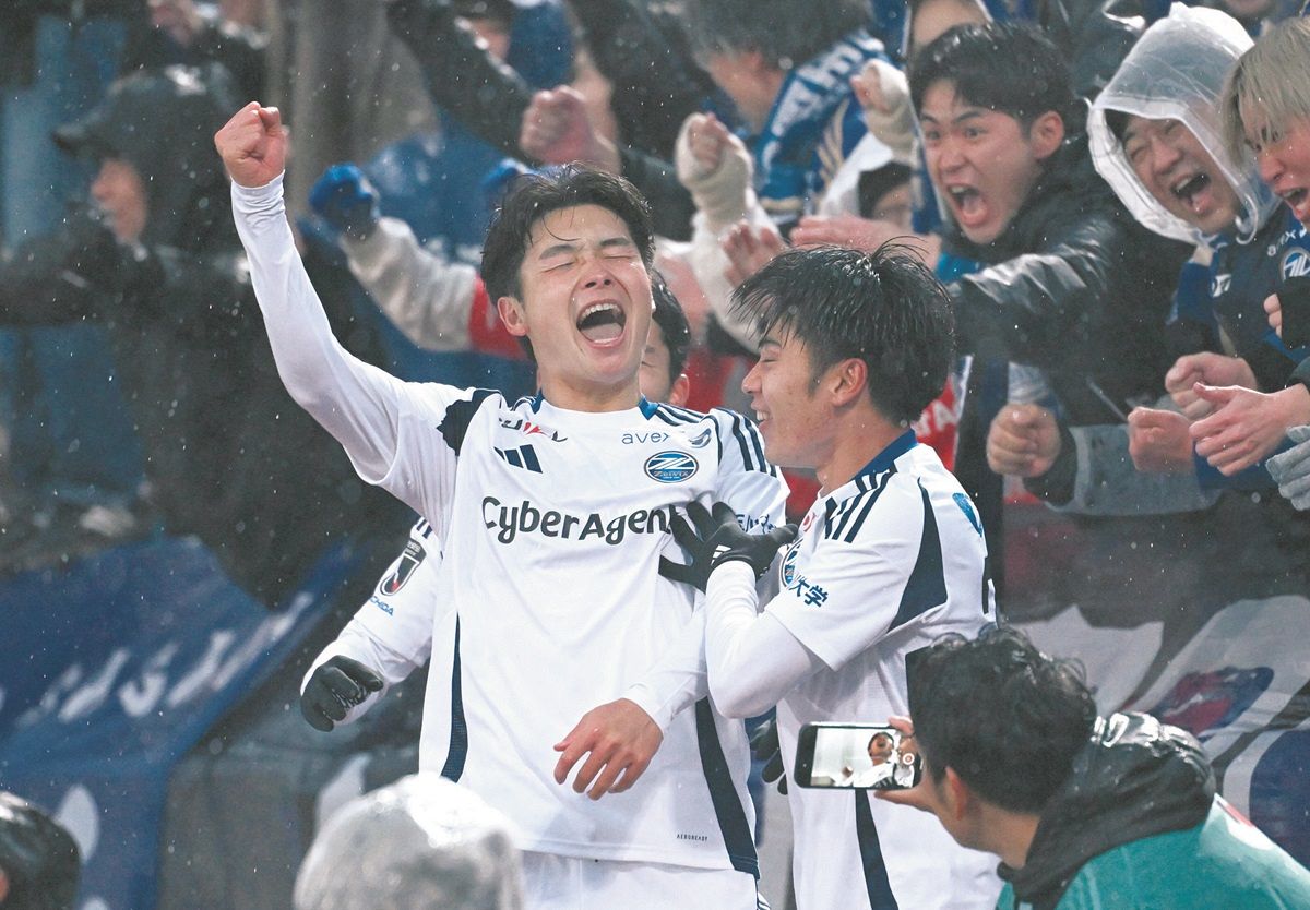 ルーキー桑山侃士「こんなに喜んでくれるなんて！」プロ初ゴールで先制 