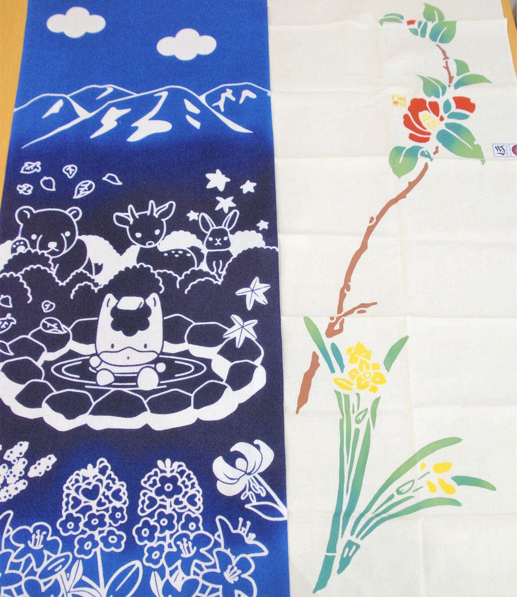 キタカンの老舗 2025ももとせ物語＞高崎・中村染工場 「注染」でポップ