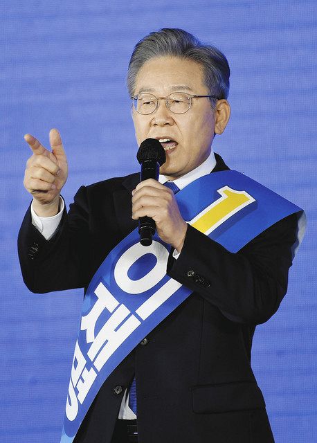 韓国 次期大統領選の与党候補に李在明氏を選出 早速 日本への対抗心あらわに 東京新聞 Tokyo Web