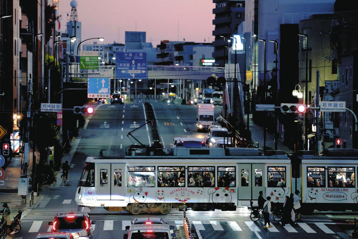 1都3県 Town & Train＞革新と伝統交わる路面電車 東急世田谷線（東京都 