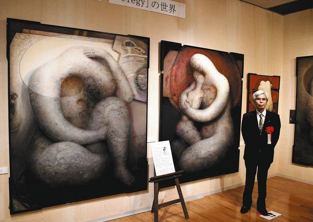 キャンバスにぶつけた５０年の絵日記 袖ケ浦在住・中島敏明さん 郷土博物館で企画展：東京新聞 TOKYO Web